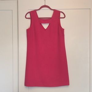 Pink sleeveless Banana Republic dress